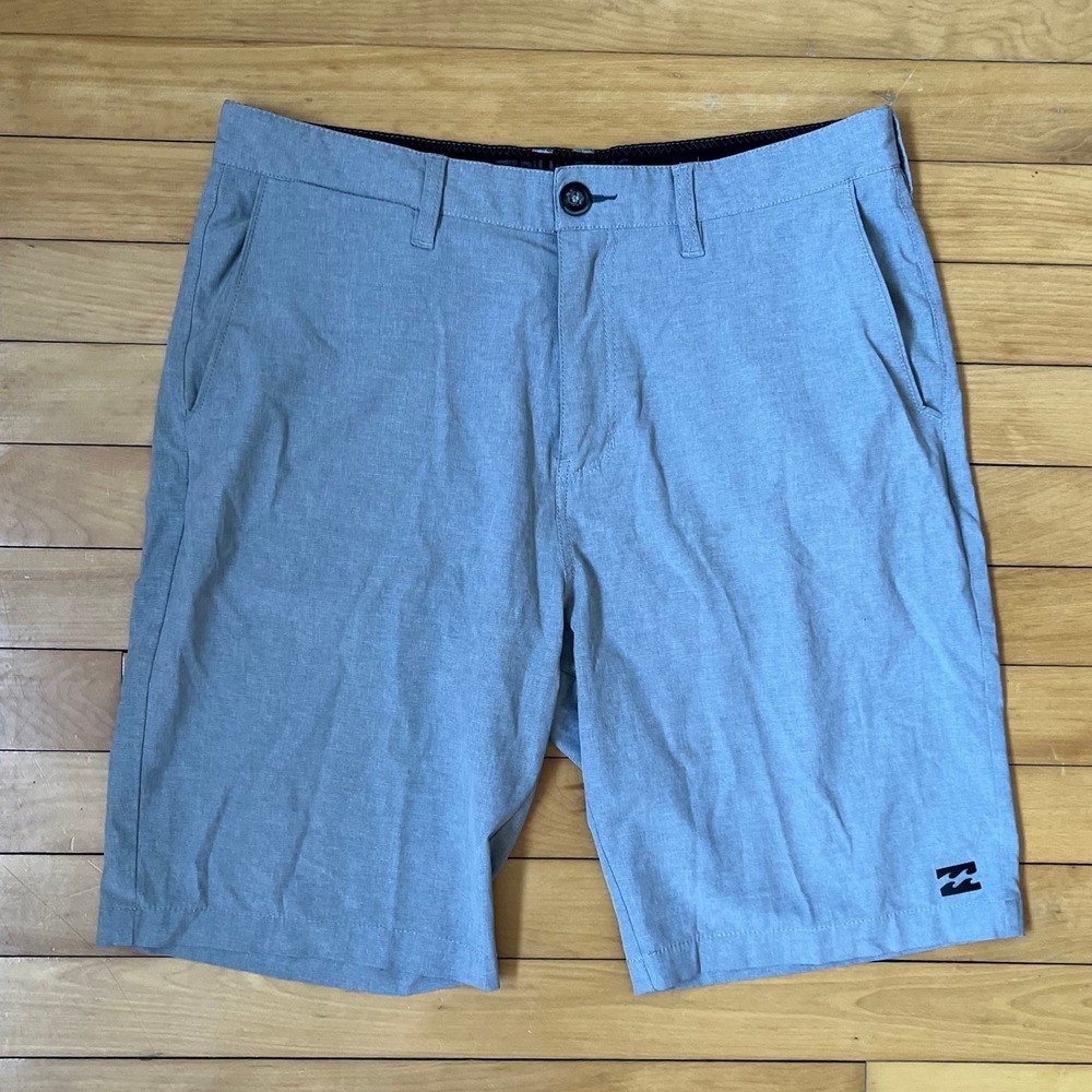Billabong Crossfire Submersibles Hybrid Shorts Mens 32 Heather Grey Quick Dry